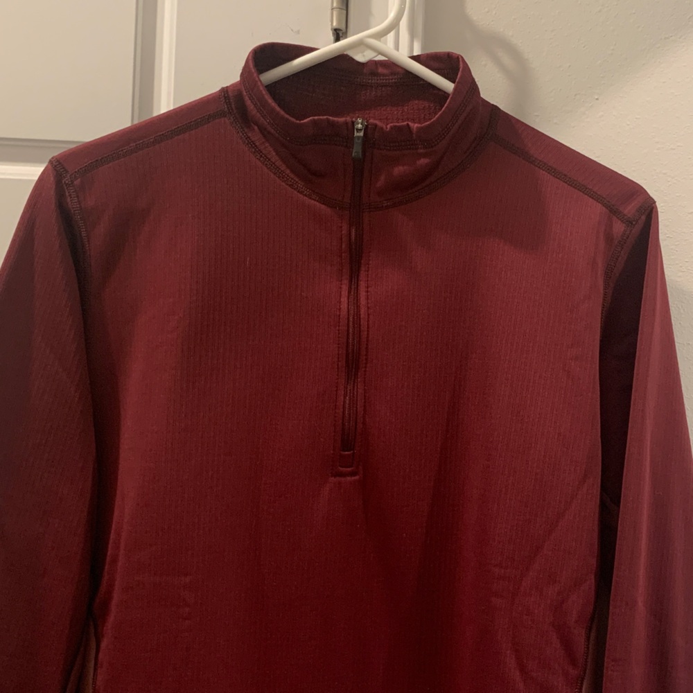 REI Co-op brand 2-toned Quarter-Zip Pullover